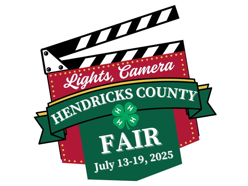 Logo for 2025 Hendricks County 4-H Fair