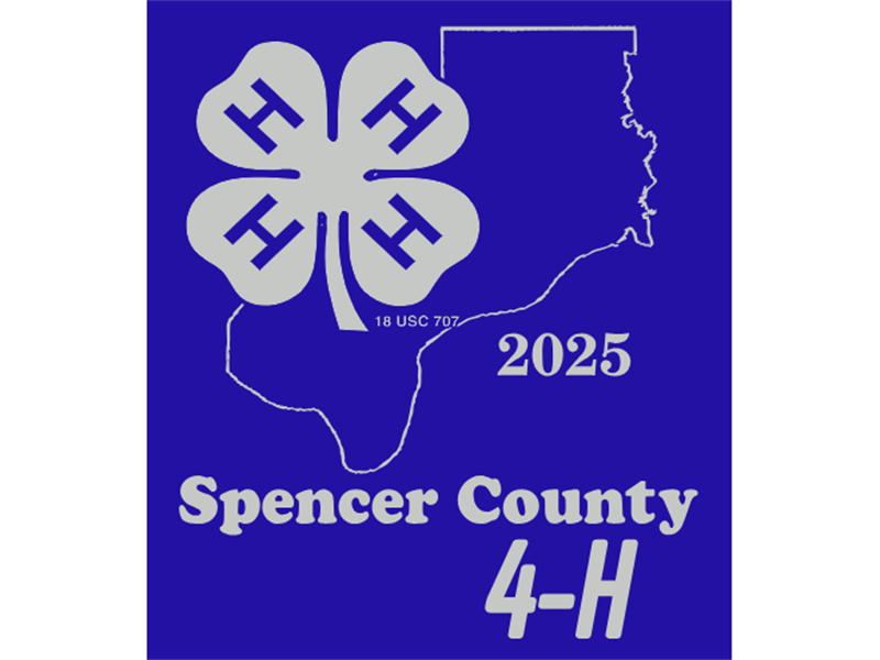 Logo for 2025 Spencer County 4-H Fair