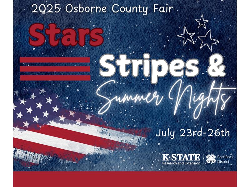 Logo for 2025 Osborne County Fair