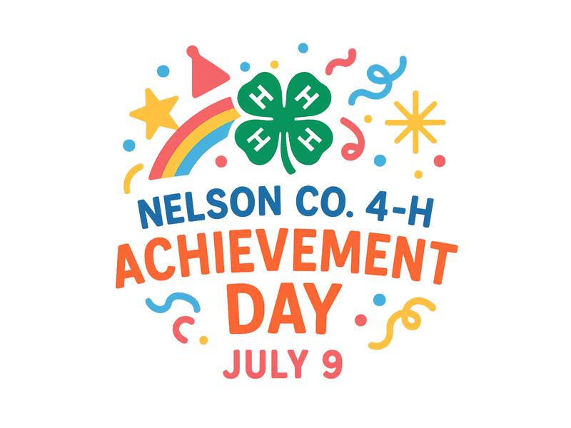 Logo for 2025 Nelson County 4-H Achievement Days