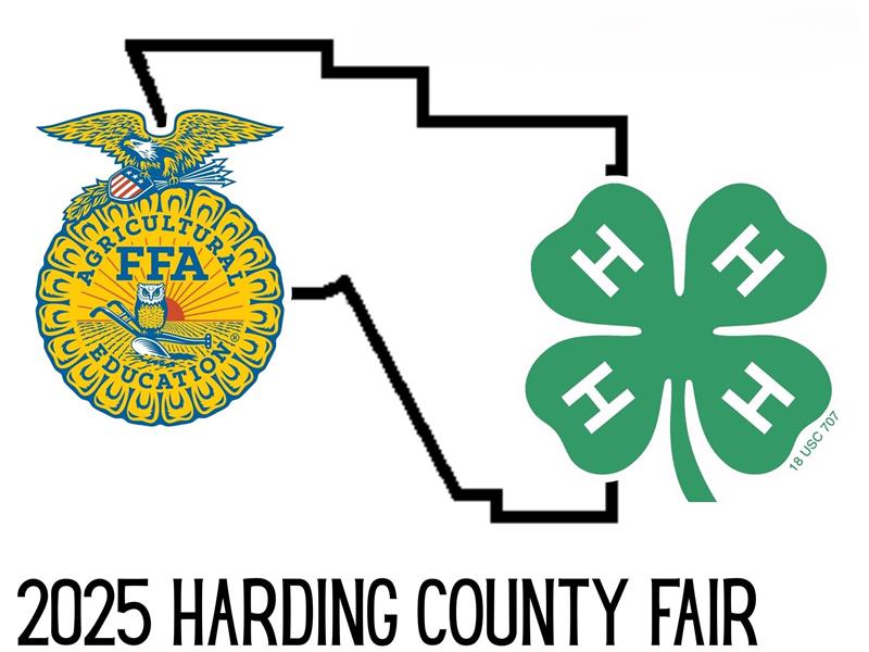 Logo for 2025 Harding County Fair