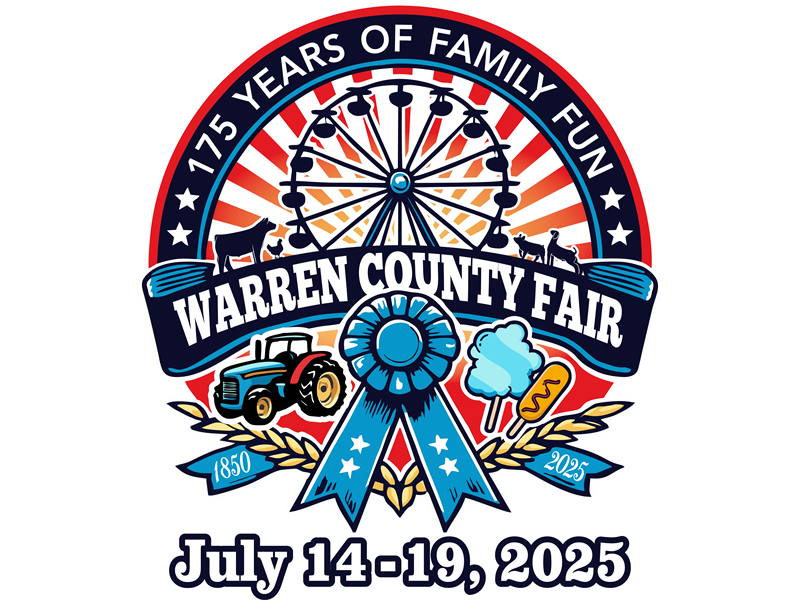 Logo for 2025 Warren County Sr. Fair
