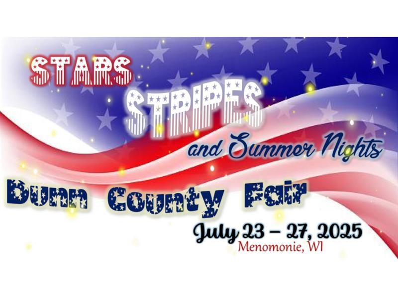 Logo for 2025 Dunn County Fair