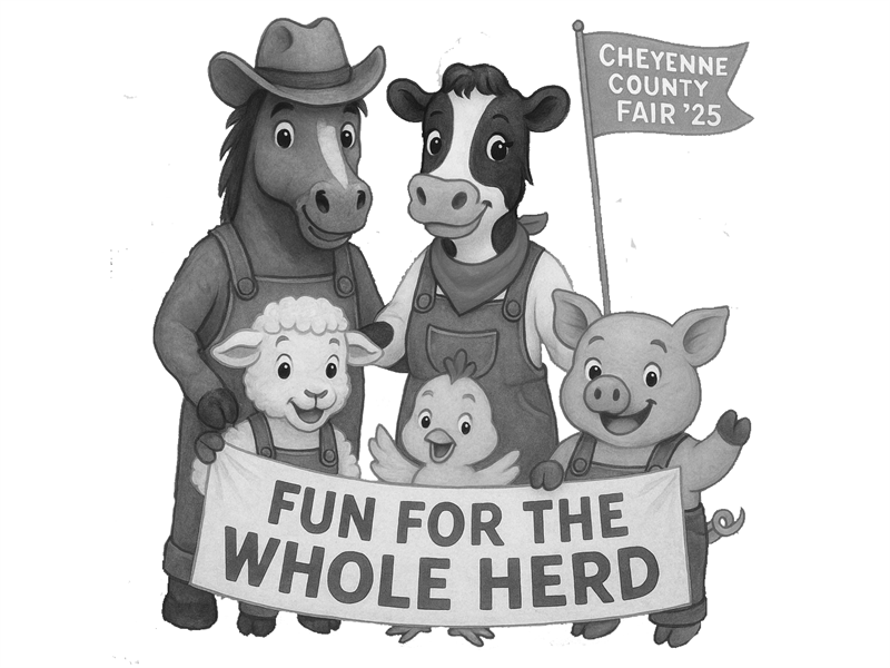 Logo for 2025 Cheyenne County Fair