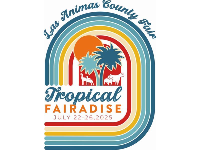 Logo for 2025 Las Animas County Fair