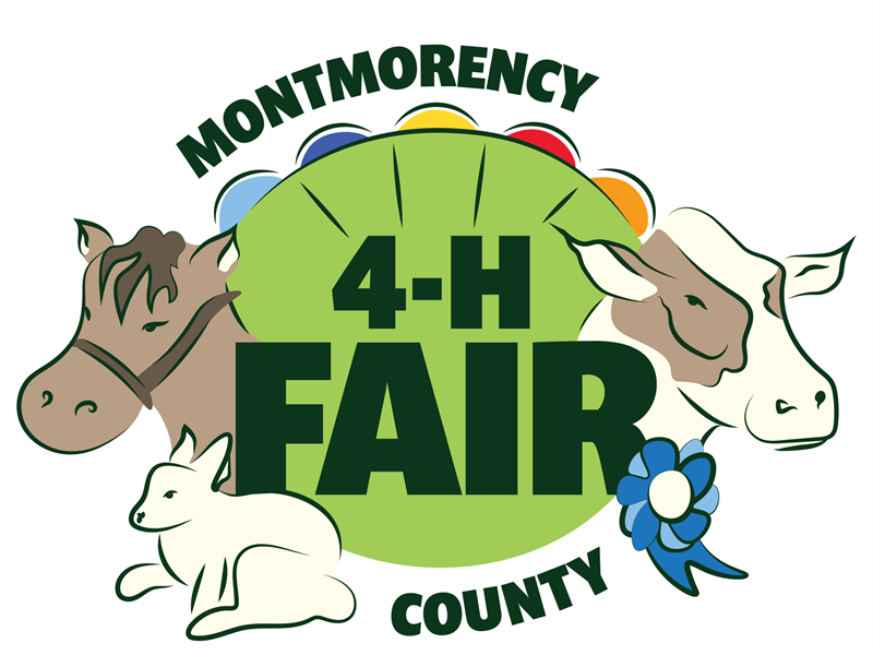 Logo for 2025 Montmorency County 4-H Fair