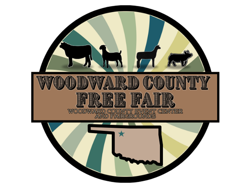 Logo for 2025 Woodward County Free Fair